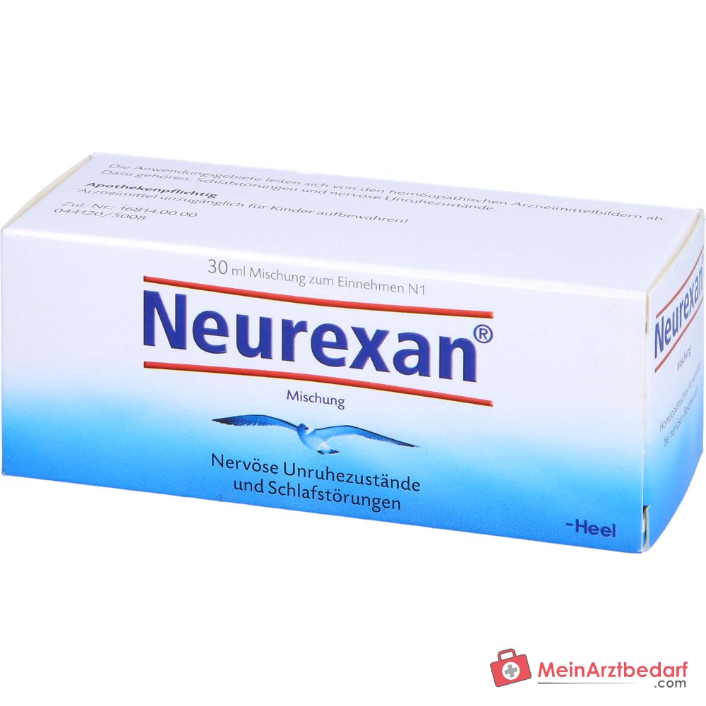 Neurexan gouttes médicament homéopathique pour les troubles du sommeil et l'agitation nerveuse, 100 ml