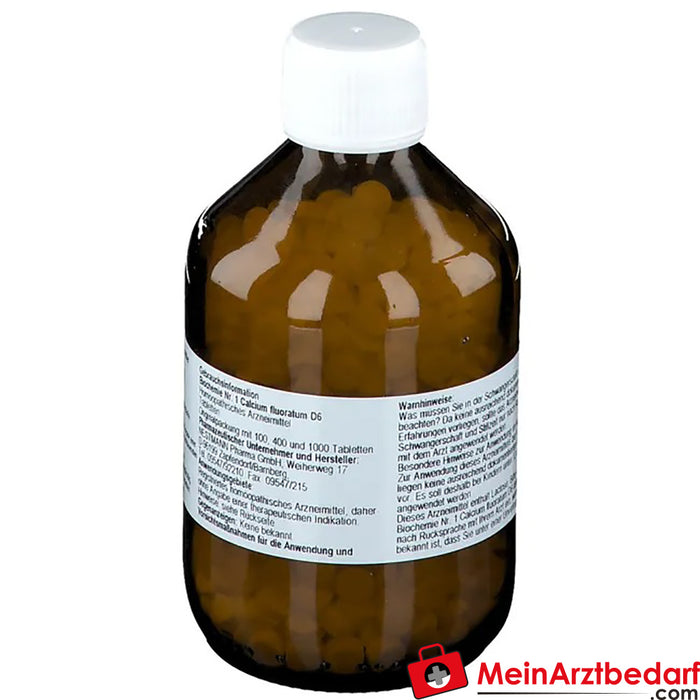 Biochimica 1 Calcium fluoratum D 6 Compresse