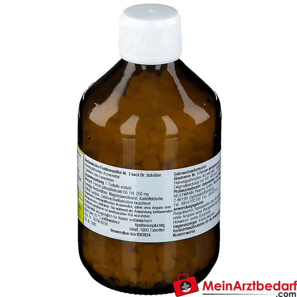 Biochemie 3 Ferrum phosphoricum D 6 Tabletten.