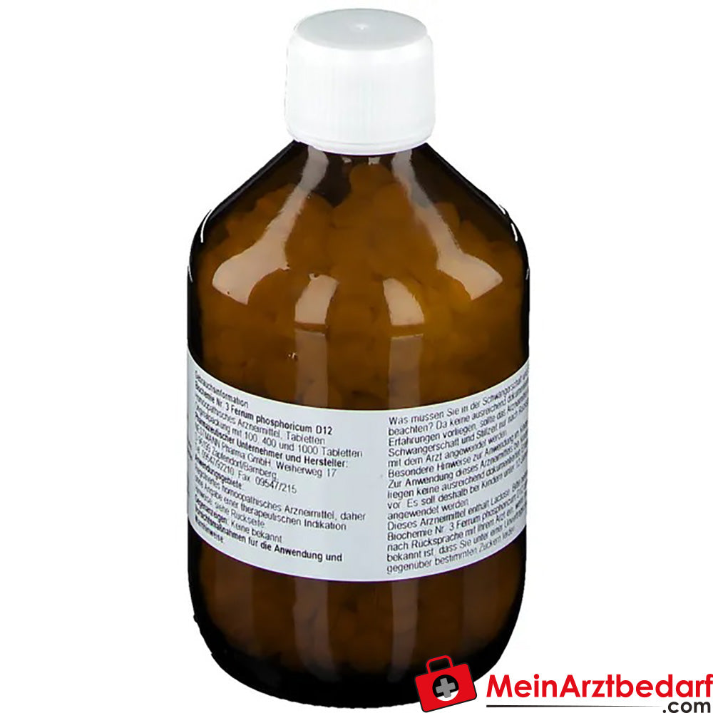 Biochemie 3 Ferrum phosphoricum D12.