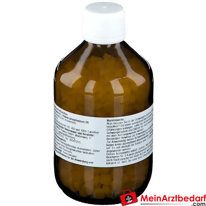 Biochemia 5 Potassium phosphoricum D 6 Tabletki