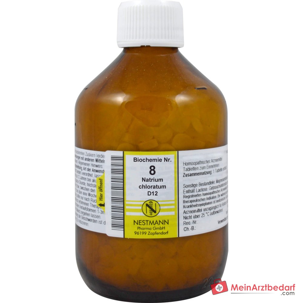 Biochemia 8 Natrium chloratum D12 250 mg tabletki