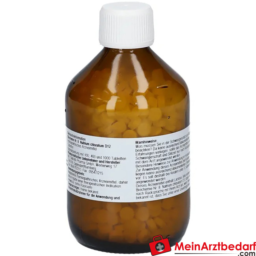 Biochemie 8 Natrium chloratum D 12.