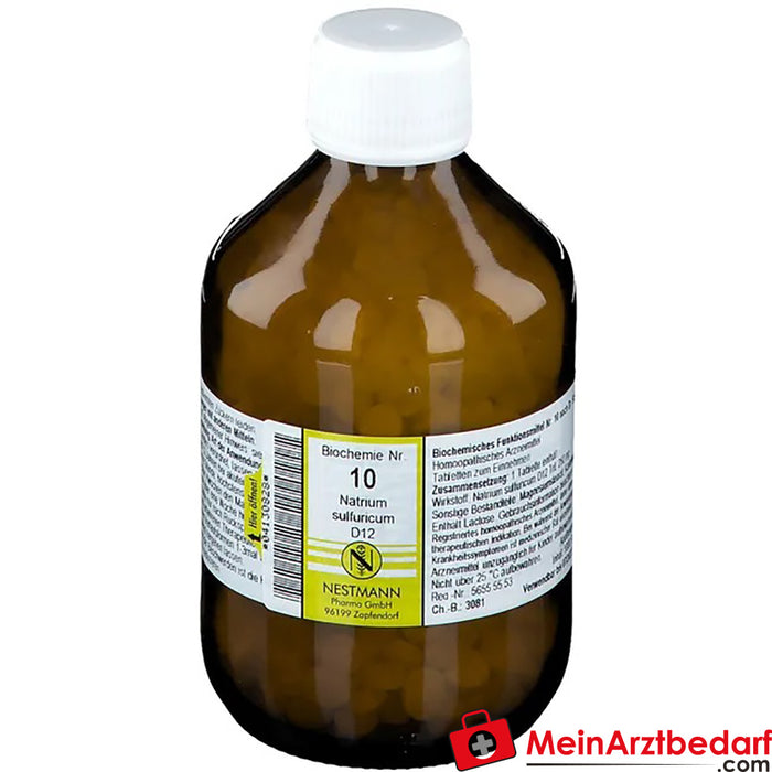Biyokimya 10 Natrium sulphuricum D12 Tablet