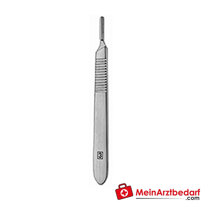 Porte-lame de scalpel en acier inoxydable taille 3 et 4