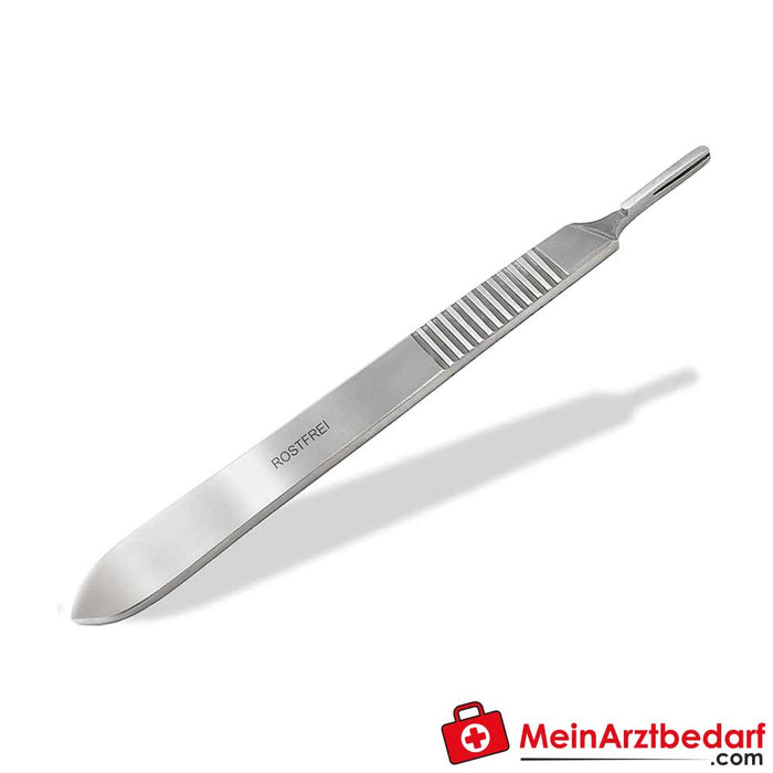 Porte-lame de scalpel en acier inoxydable taille 3 et 4