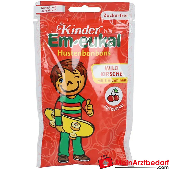 Children's Em-eukal® Wild Cherry sugar-free, 75g