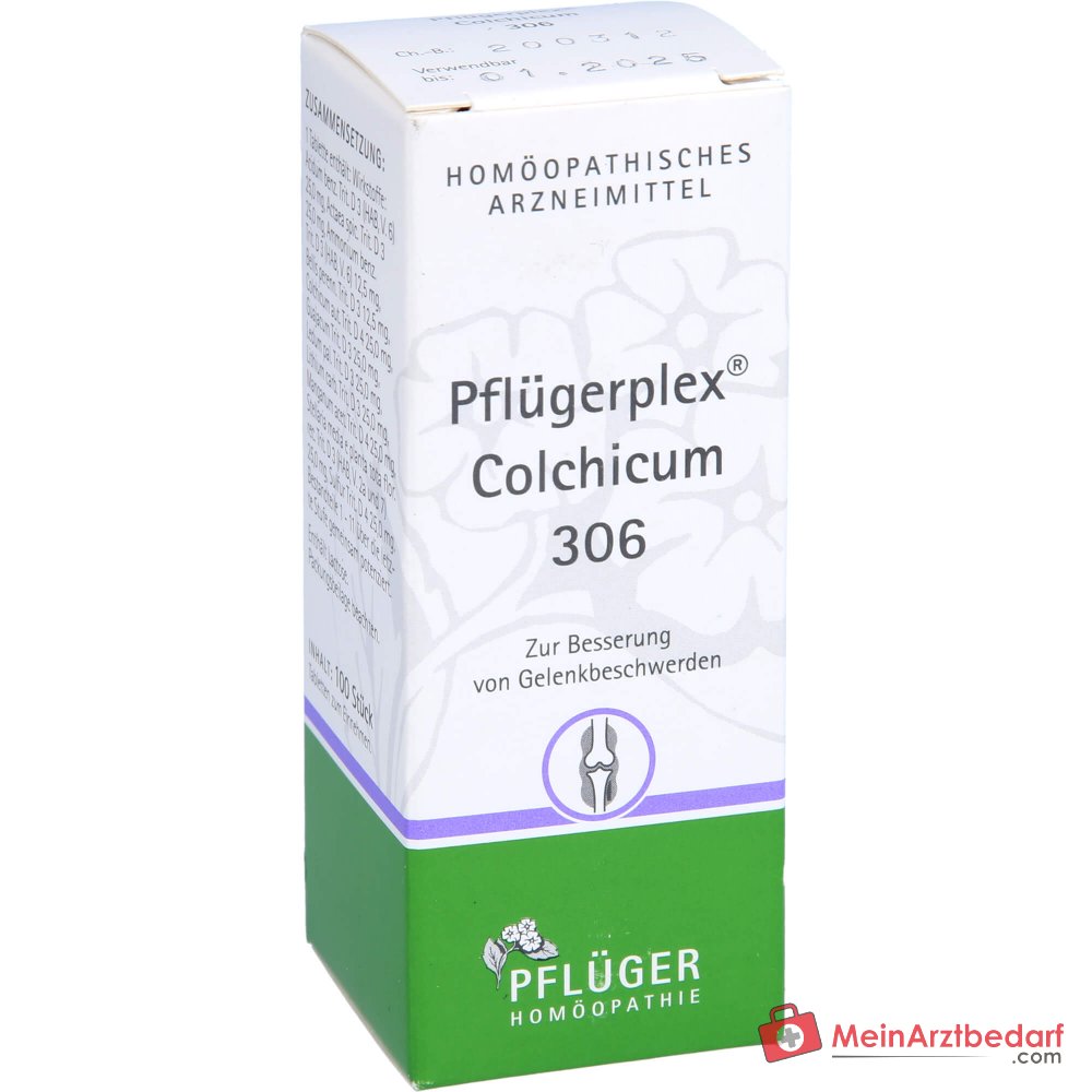 Pflügerplex Colchicum 306 tabletten 100 stuks
