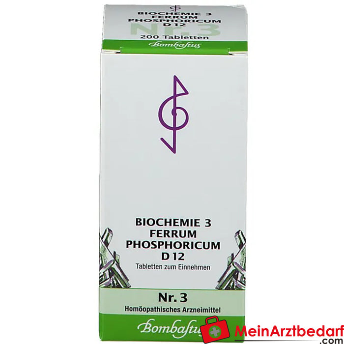 Bombastus Biyokimya 3 Ferrum phosphoricum D 12 Tablet