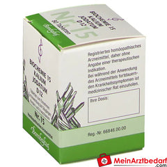 BIOCHEMIE 15 Kalium jodatum D12.