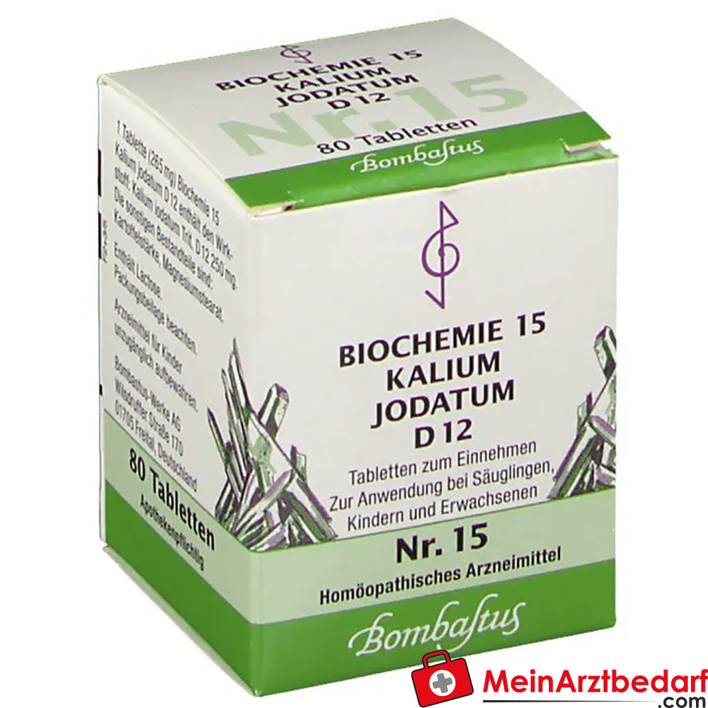 BIOCHEMIE 15 Kalium jodatum D12.