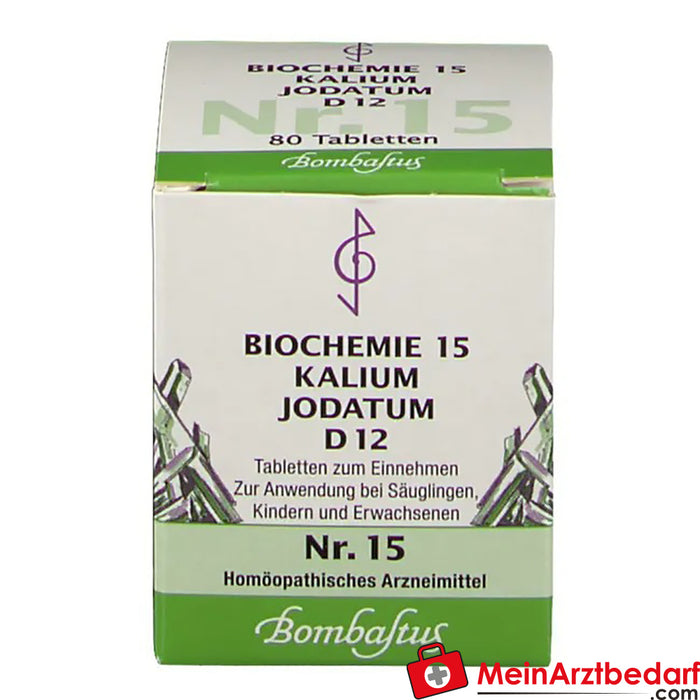 BIOCHEMIE 15 Kaliumjodatum D12