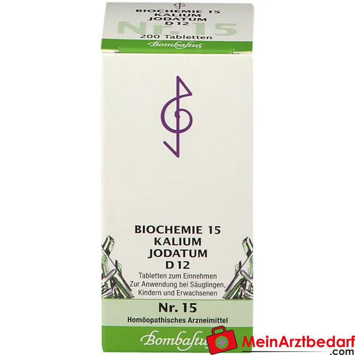 BIOCHEMIE 15 Kalium jodatum D12