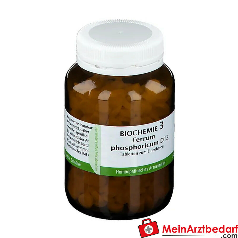 Bombastus Bioquímica Ferrum phosphoricum D12 250 mg comprimidos pack