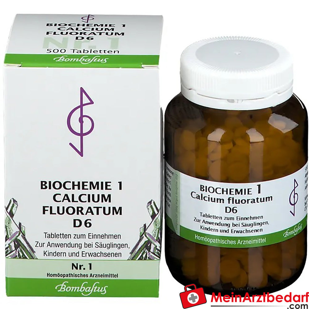 Bombastus Biochemie 1 Calcium fluoratum D6 250 mg tabletten