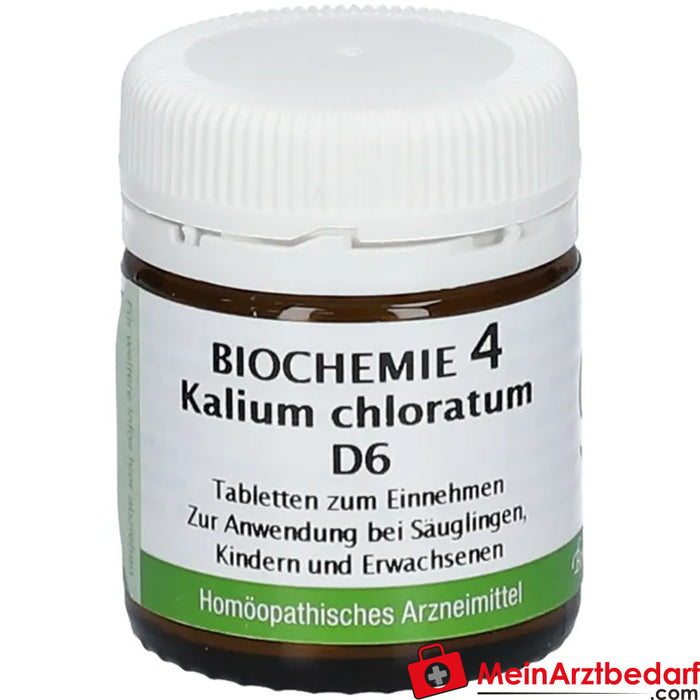 Bombastus Biochemistry 4 Tabletki Potassium chloratum D6