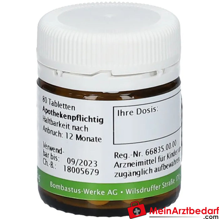 Bombastus Biochemistry 4 Tabletki Potassium chloratum D6