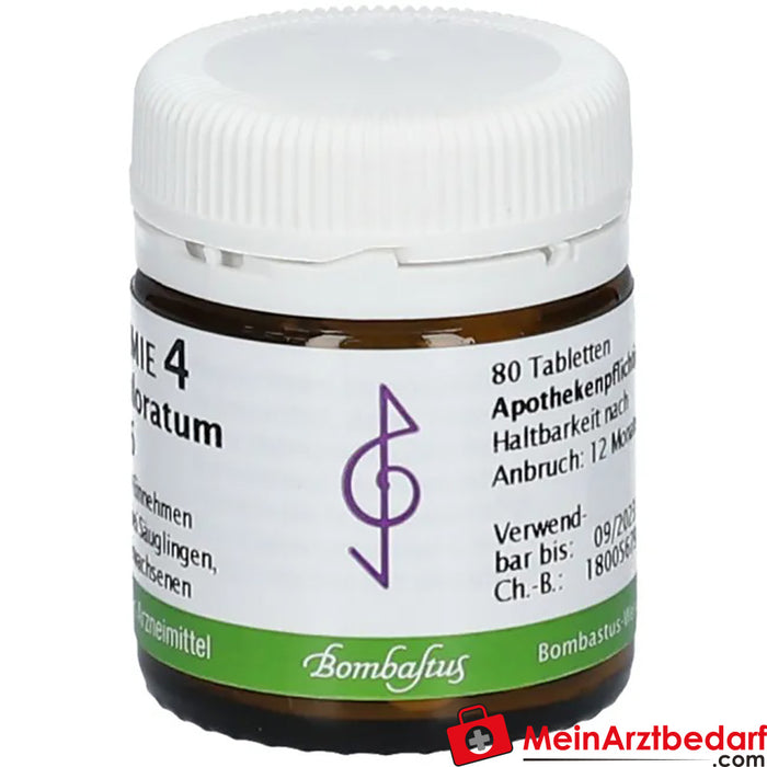 Bombastus Biochemistry 4 Potassio cloratum D6 Compresse