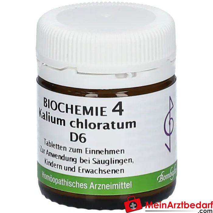 Bombastus Biochemistry 4 Potassium chloratum D6 Tablets