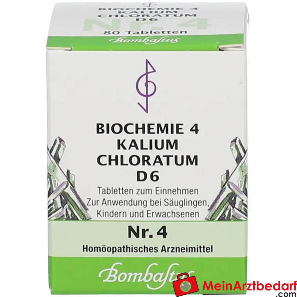 Bombastus Biochemie 4 Kalium chloratum D6 Tabletten.