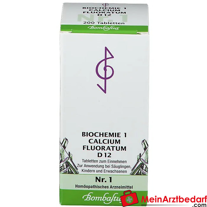 Bombastus Biochemistry 1 Calcium fluoratum D 12 Compresse