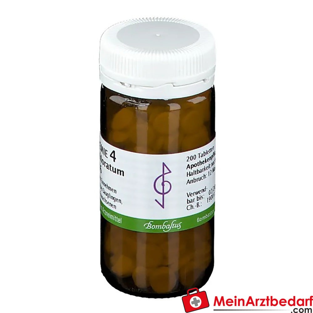 Bombastus Biochemie Kalium chloratum D6 250 mg homeopathische tabletten