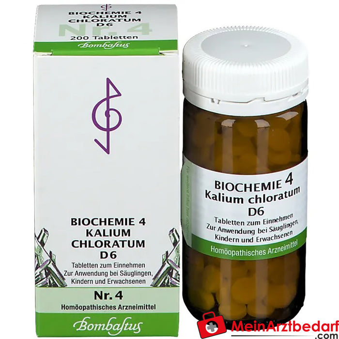 Bombastus Biochemie 4 Kalium chloratum D6 Tabletten