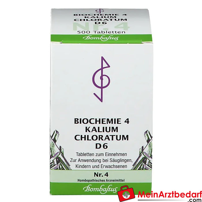 Bombastus Biochemistry 4 氯化钾 D6 片剂