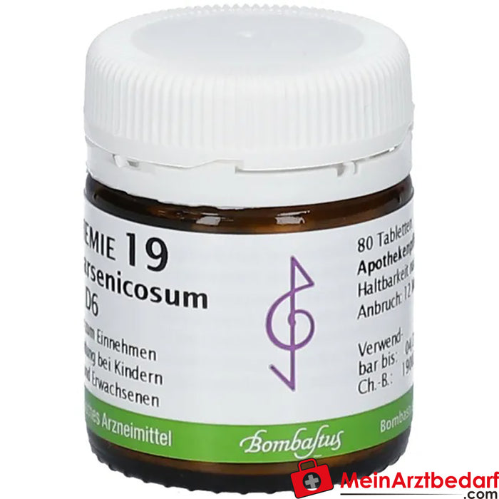 Bombastus Biyokimya 19 Cuprum arsenicosum D 6 Tablet