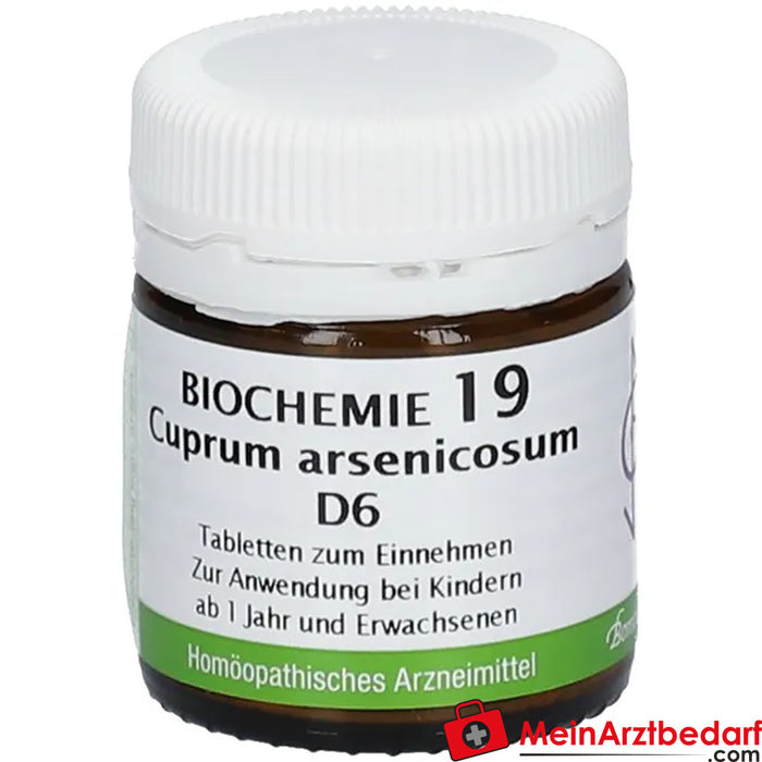Bombastus Biochimie 19 Cuprum arsenicosum D 6 comprimés