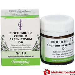 Bombastus Biochemie 19 Cuprum arsenicosum D 6 Tabletten.