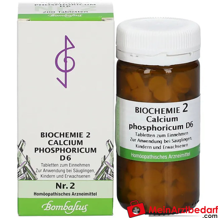 Bombastus Biochimie 2 Calcium phosphoricum D 6 comprimés