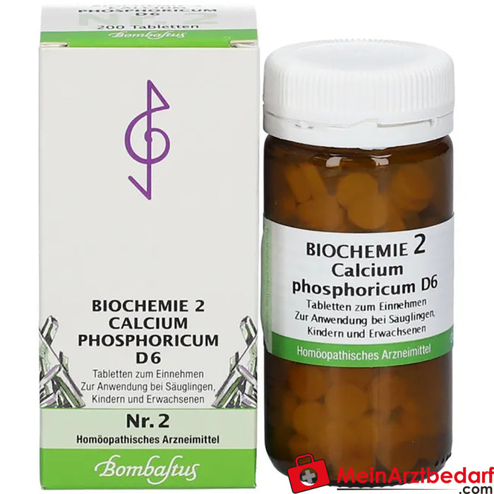 Bombastus Biochemie 2 Calcium phosphoricum D 6 Tabletten