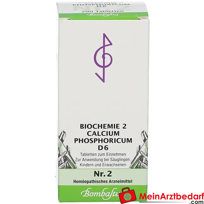 Bombastus Biochemia 2 Calcium phosphoricum D 6 tabletek