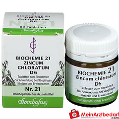 BIOCHEMIE 21 Zincum Chloratum D6.