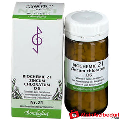 BIOCHEMIE 21 Zincum Chloratum D6.