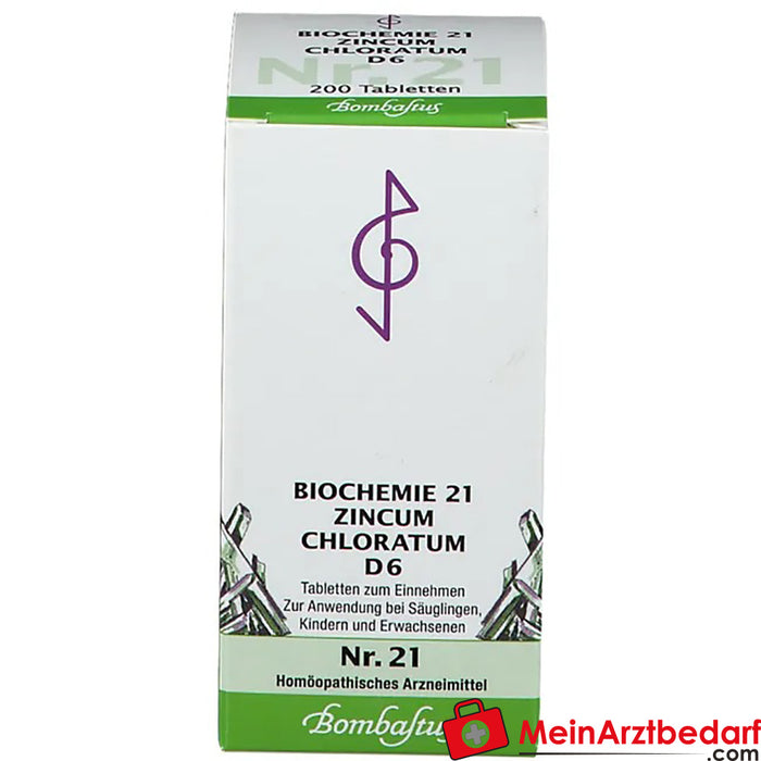 BIOCHEMIE 21 Zincum Chloratum D6