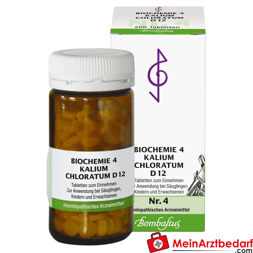 BIOCHEMIE 4 Kalium chloratum D 12.