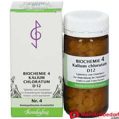 BIOCHEMIE 4 Kalium chloratum D 12.
