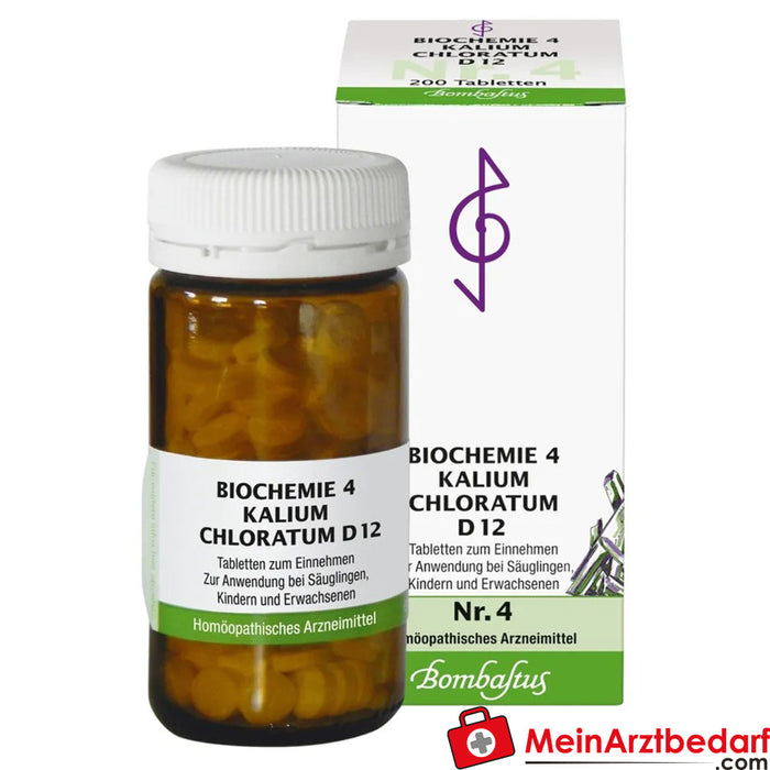 BIOCHEMIE 4 Potassium chloratum D 12
