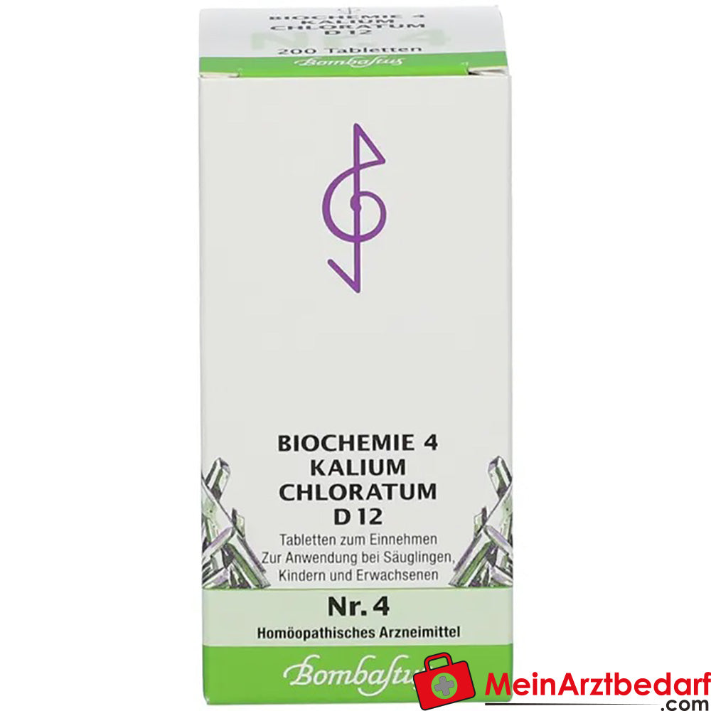 BIOCHEMIE 4 Kalium chloratum D 12.