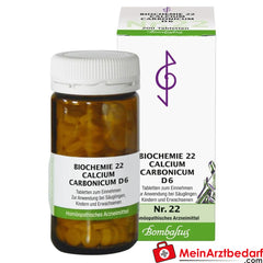 Bombastus Biochemie 22 Calcium carbonicum D 6 Tabletten.