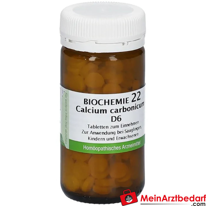 Bombastus Bioquímica 22 Calcio carbónico D 6 Comprimidos