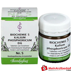 Bombastus Biochemie 5 Kalium phosphoricum D 6 Tabletten.