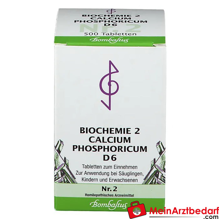 Bombastus Biochemistry 2 Calcium phosphoricum D 6 Tablets