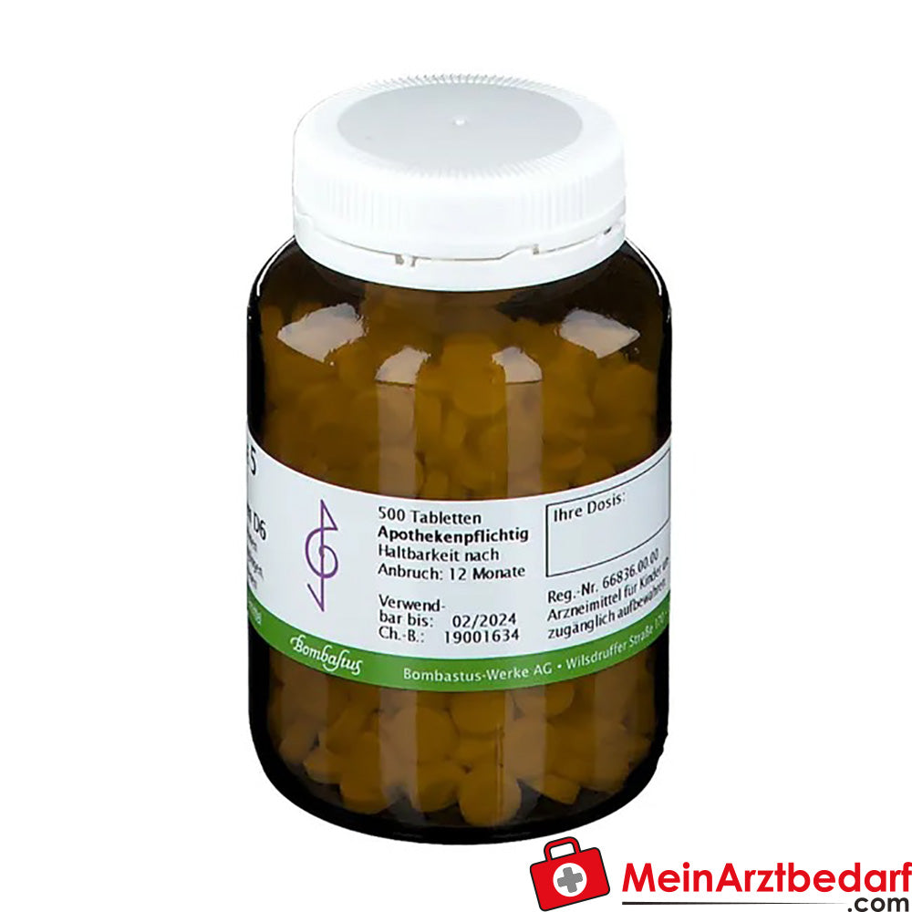 Bombastus Biochimica 5 Potassio fosforico D6 Compresse 250 mg
