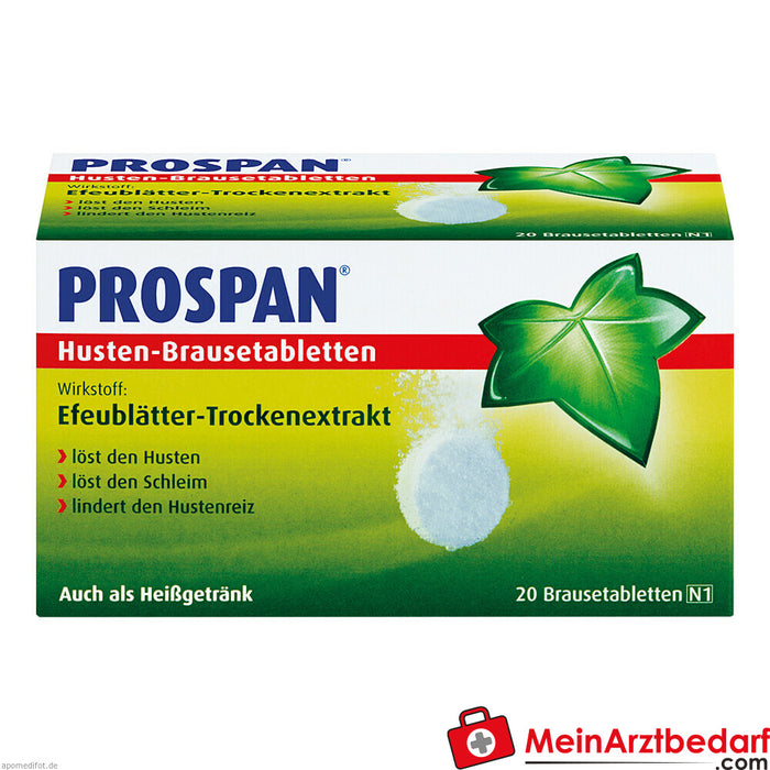 Tabletki musujące na kaszel Prospan