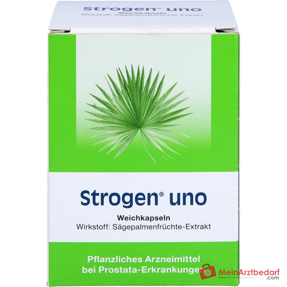 Strathmann Strogen uno Sägepalmenfrucht-Dickextrakt Weichkapseln, 60 St.