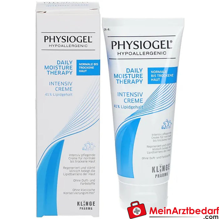 PHYSIOGEL Crema Hidratante Diaria Intensiva, 100ml