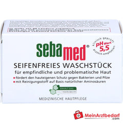 sebamed Seifenfreies Waschstück, 50 g.